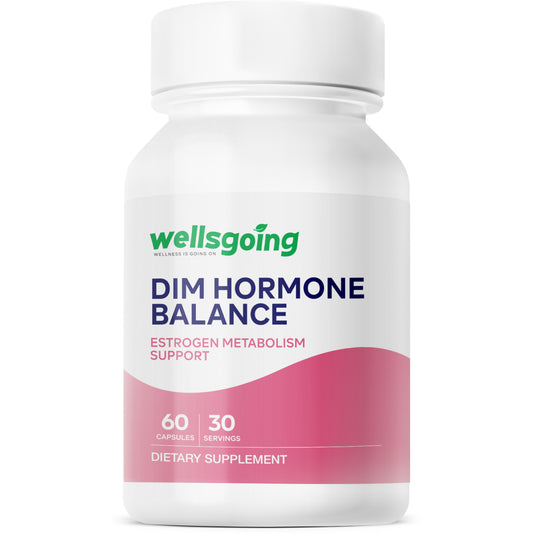 Wellsgoing DIM 200 mg – Women’s Hormonal Health – 60 Capsules