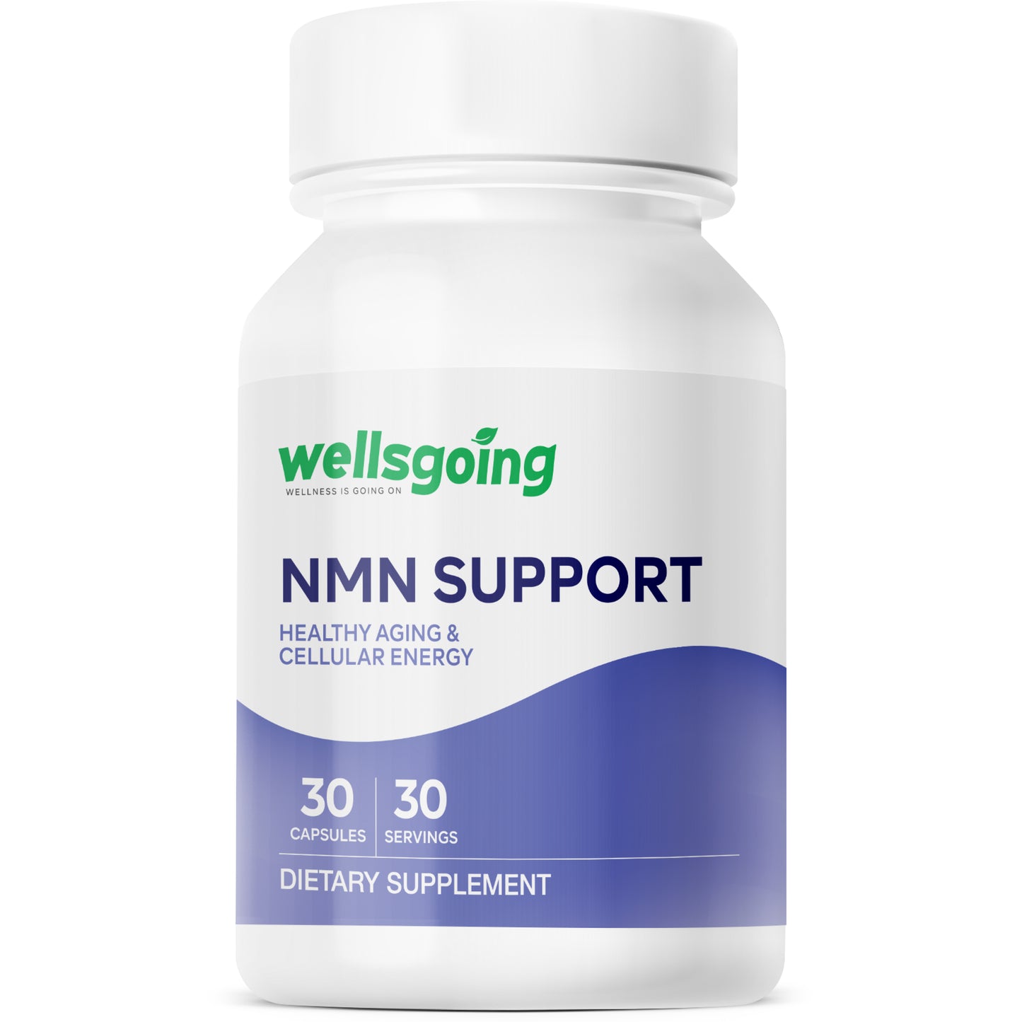 Wellsgoing NMN 500mg – Daily Vitality & Wellness Support(30 Capsules)