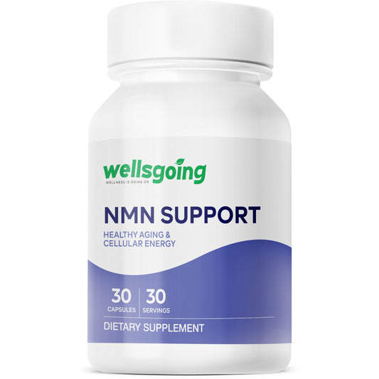 Wellsgoing NMN 500mg – Daily Vitality & Wellness Support(30 Capsules)